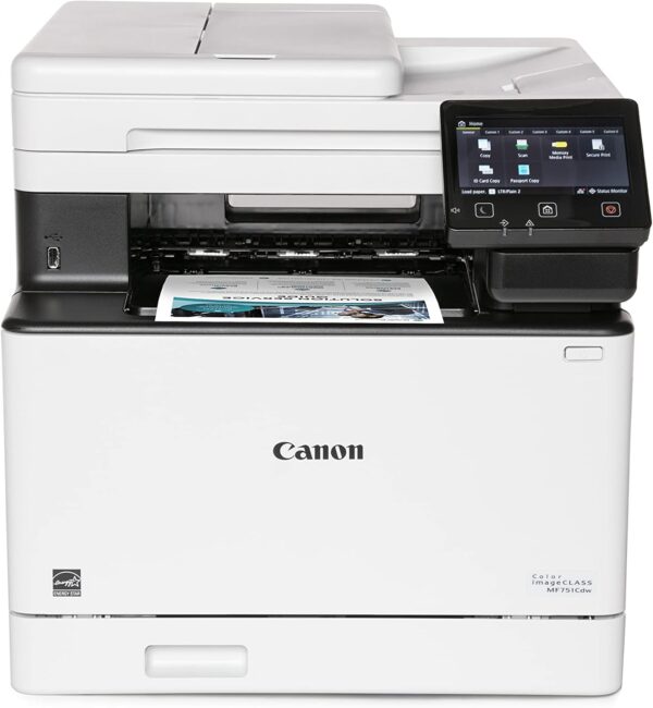 Canon Color MF751Cdw - Wireless Duplex Laser Printer, Multifunction with Copier