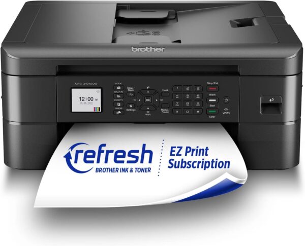 Brother MFC-J1010DW Wireless Color Inkjet All-in-One Printer